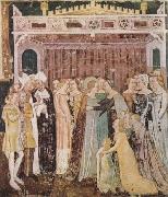 TOMMASO DA MODENA The Departure of St Ursula (mk08) oil painting